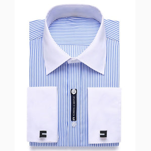 Alimens & Gentle Mens French Cuff Dress Shirt Men
