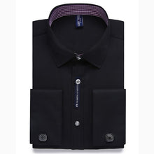 Load image into Gallery viewer, Alimens &amp; Gentle Mens French Cuff Dress Shirt Men