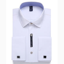 Load image into Gallery viewer, Alimens &amp; Gentle Mens French Cuff Dress Shirt Men
