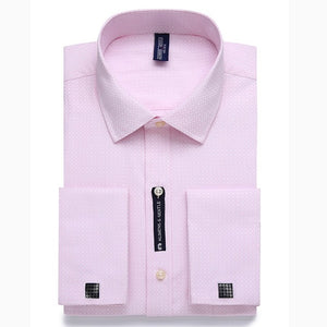Alimens & Gentle Mens French Cuff Dress Shirt Men