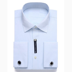 Alimens & Gentle Mens French Cuff Dress Shirt Men