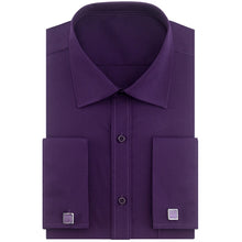 Load image into Gallery viewer, Alimens &amp; Gentle Mens French Cuff Dress Shirt Men