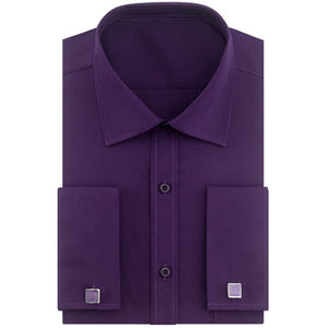 Alimens & Gentle Mens French Cuff Dress Shirt Men