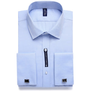 Alimens & Gentle Mens French Cuff Dress Shirt Men